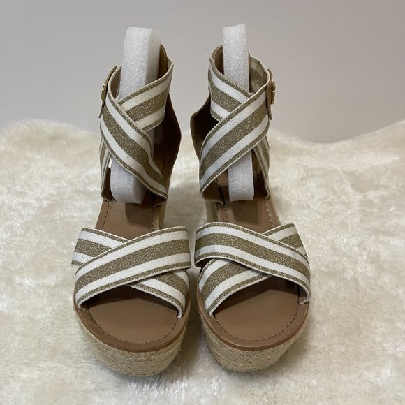 Tommy Hilfiger Espadrille Wedge Sandals - Picture 2 of 7